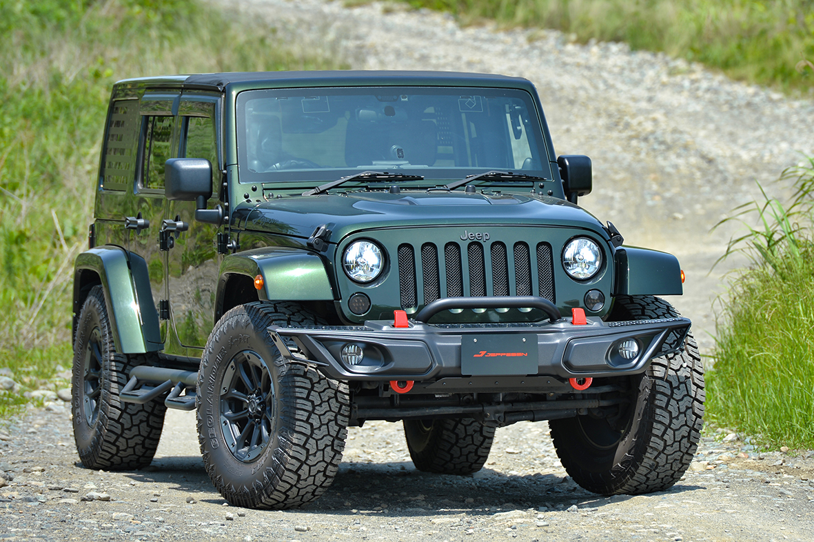 wrangler[引取り限定]JEEP JK WRANGLER フロントバンパー - パーツ